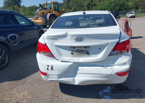 2016 Hyundai Accent Se z USA, uszkodzony, nr VIN KMHCU4AE0GU049958